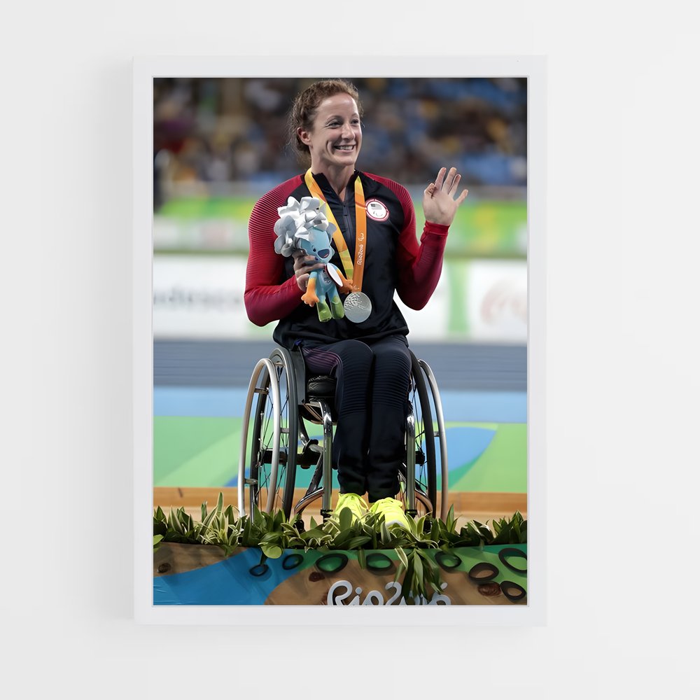 Poster Tatyana en Or – affiche Jeux Olympiques (vue 3)